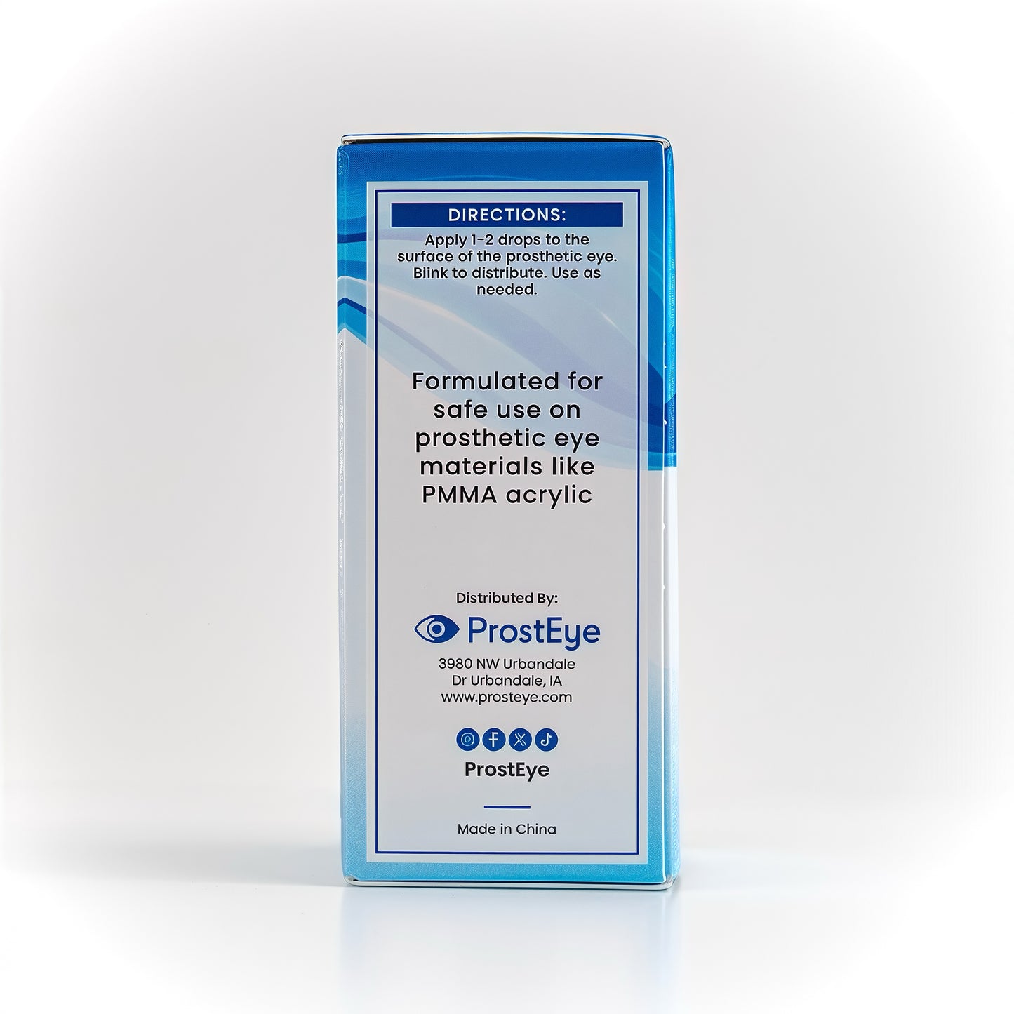 Prosthetic Eye Lubricant