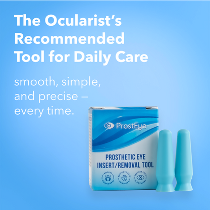 Prosthetic Eye Insert/Removal Tool