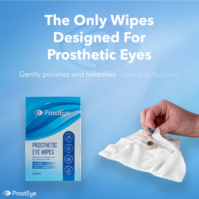 Prosthetic Eye Wipes