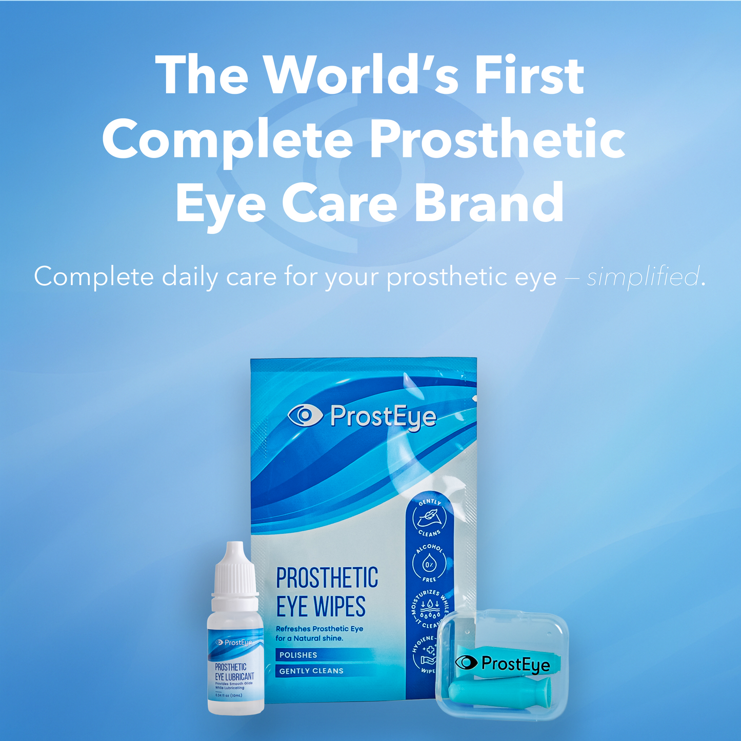 Prosthetic Eye Complete Care Kit